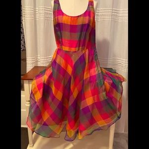 Sara Campbell party dress